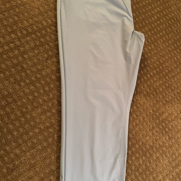 Mens light blue light weight straight leg pants size 38x30 by Ralph Lauren - Picture 2 of 4